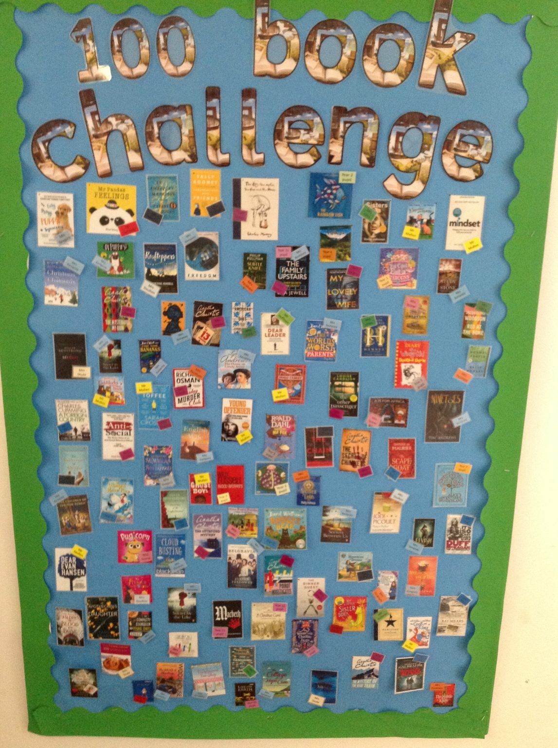 100 Book Challenge Southampton Hospital School